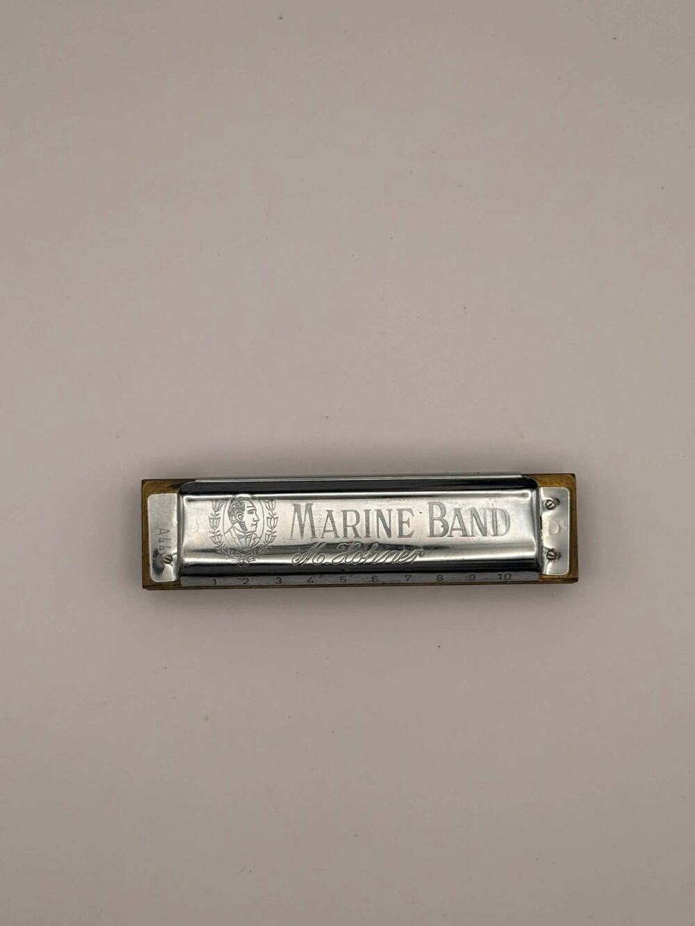 Hohner Marine Band Harmonica Vintage Diatonic Made in Germany Tested Works - D